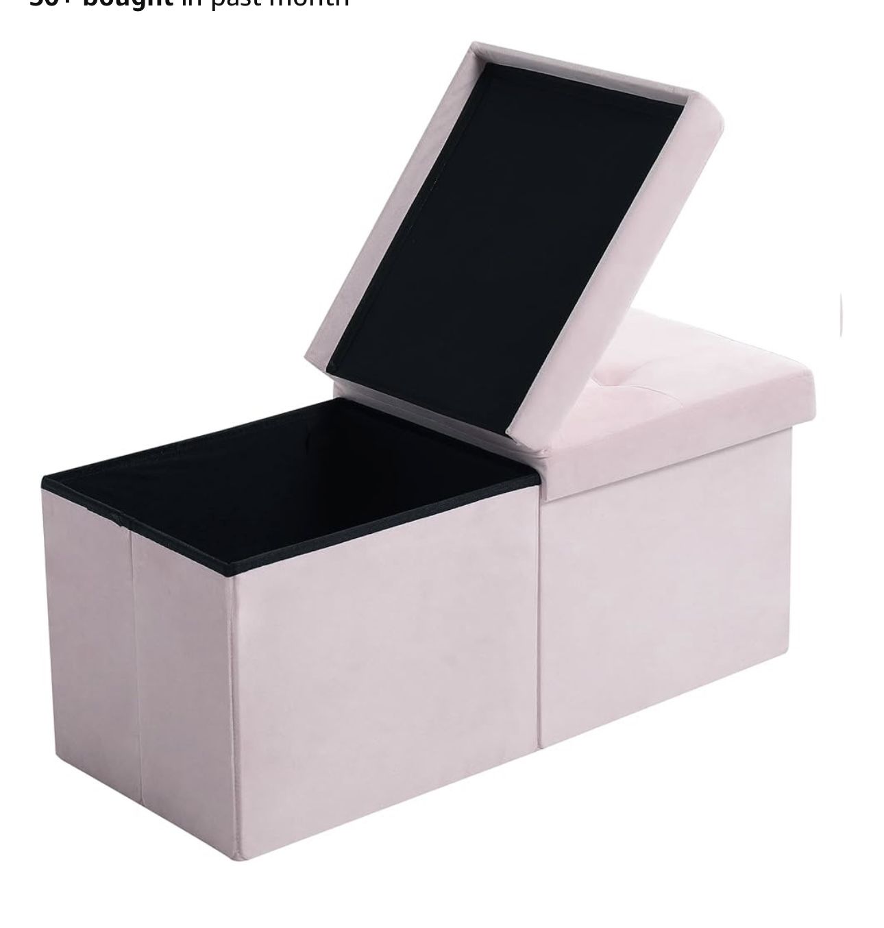 Pink Ottoman/Storage