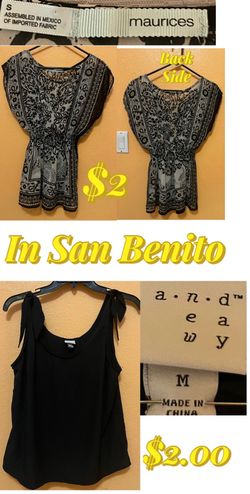 Maurices and A. N. D.  Tops