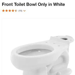 Toilet bowl - sits low