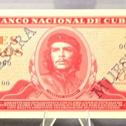 3 Pesos Muestra-1984-banco Nacional De Cuba-UNC