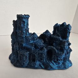 Sands Of Time Real Sand Sparkling Blue Sand Castle Decor