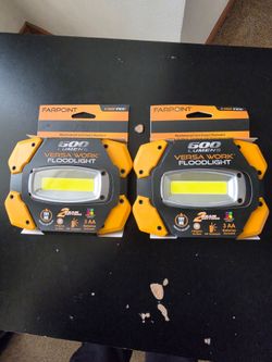 Farpoint Versa Work 600 Lumen Floodlight – 2 Pack
