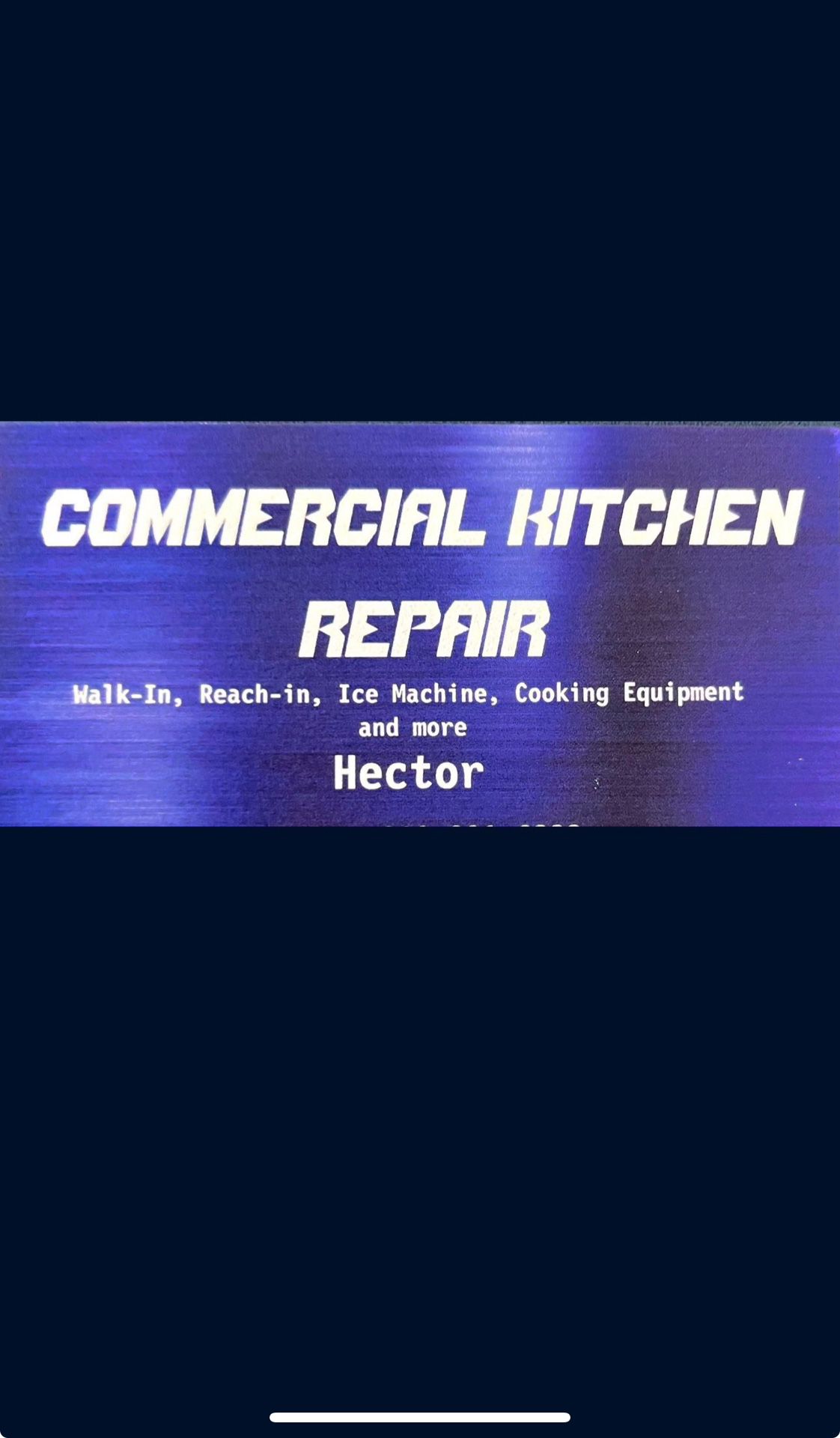 Commercial Appliance Service