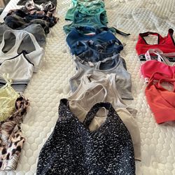 High-Quality Women’s Athletic Tank Tops & Sports Bras – Bundle or Individual Sale