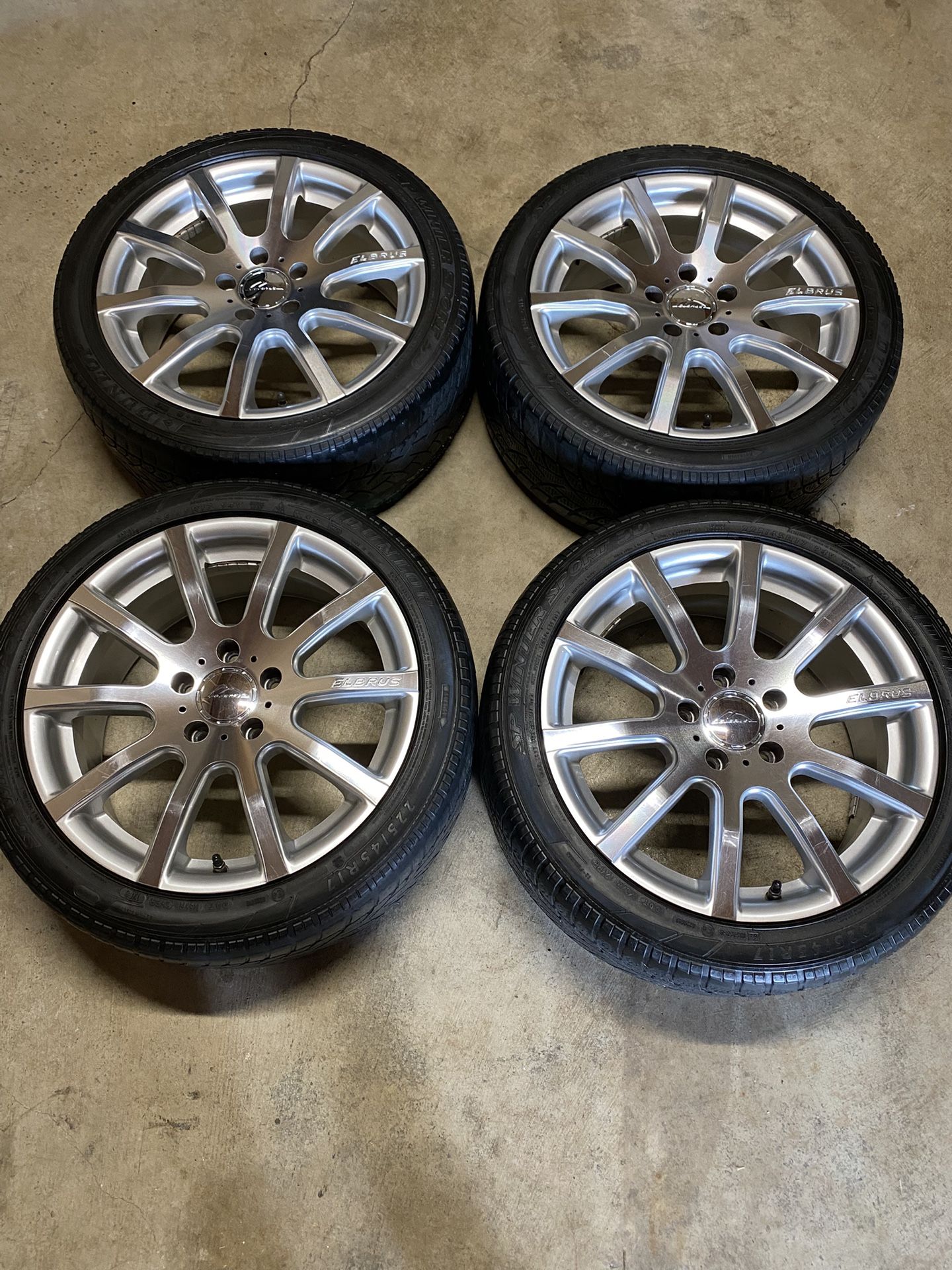 17" Elbrus Wheels 5x112 *Tires Trash*