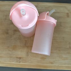 pink boone baby sippy cup