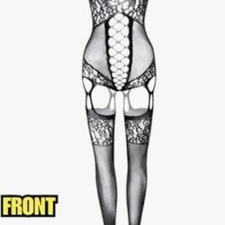 Women Body Stockings , Exotic Dancer Fishnets Lingerie Glow Party, Fishnet Bodysuit Rave Outfits Club 