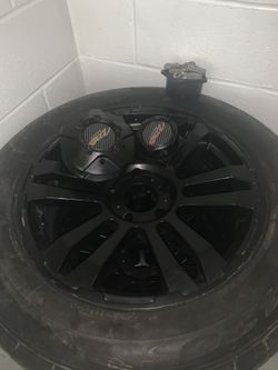 20” rims with lol matching new tires