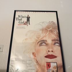 Who's That girl movie posters / dvd