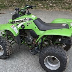 Kawasaki Mojave 250 Atv Quad 