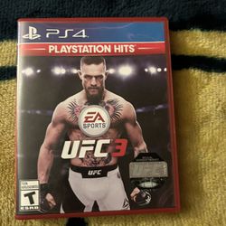 UFC 3 PS4 Video Game