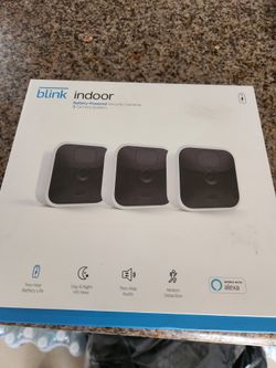 Blink Indoor Security Camaras Set Of 3