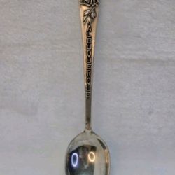 Vintage Albuquerque New Mexico Eagle Sterling Silver Spoon 