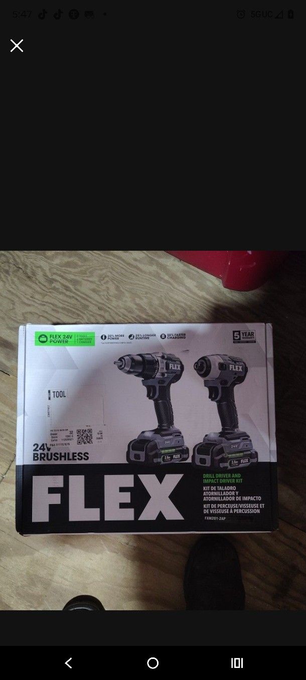 New Flex impact And Drill Kit