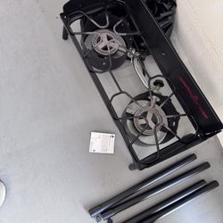 Portable Propane Double Burner Stove