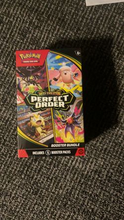 Pokémon TCG Mega Evolution Perfect Order Booster Bundle