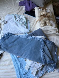 Baby blankets sleep sack and towel