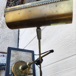 Vintage Brass Desk Lamp