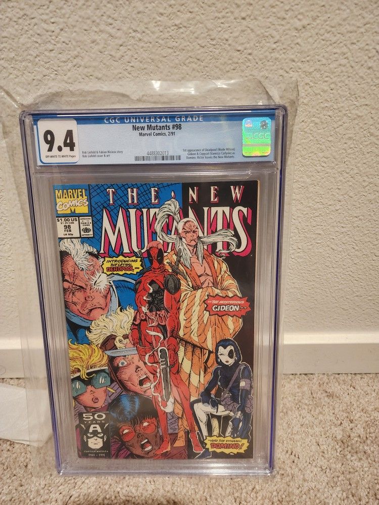 Cgc 9.4 New Mutants #98