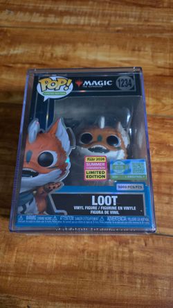 Loot Magic the Gathering Funko with Hard Shell Case Protector