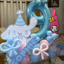 Balloon Bouquet Decoration Birthday