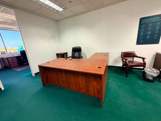 Professional L-Shaped Executive Office Desks (2 available-sild individually or as a pair) $75 each