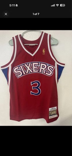 Mitchell & Ness Allen Iverson 76ers Jersey