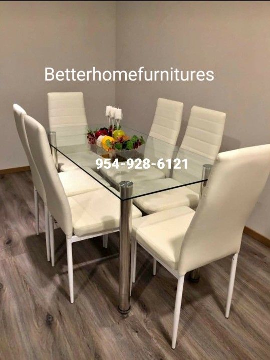 All Brand New Dining Table With Chairs/ Dining Sets/ Dining Chairs/ Dining Table/ Furniture Only $40 Down. Finance Available No Credit Needed.
