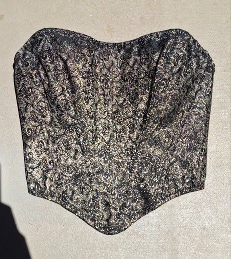 Corset Top Size XS Extra Small Renaissance Medieval Gothic Victorian Fairy Peasent Princess Cosplay