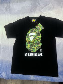 Size large BAPE By Bathing Ape Black Camo Tee
