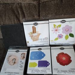 Sizzix Dies $5.00 each