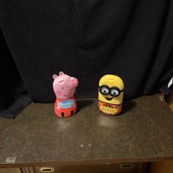 Peppa Pig  and Minions  Body Wash 