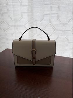 Faux leather purse