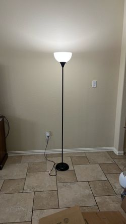 (2) Black Collapsible Lamps