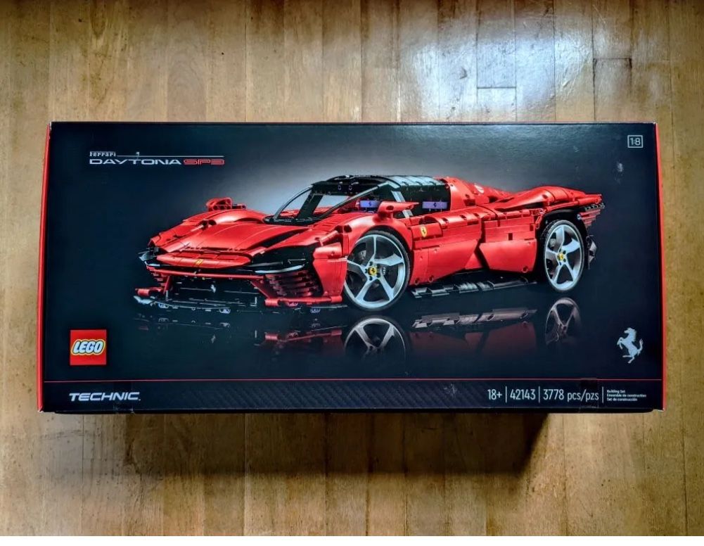 Lego technic ferrari daytona sp3 lego set
