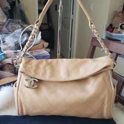 Chanel CC Quilted Soft Lambskin Hobo/shoulder Bag- USED(PRE-LOVED 
