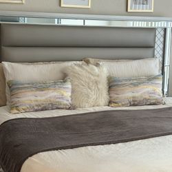 Moving Sale ,bedroom Set,color Grey,king 