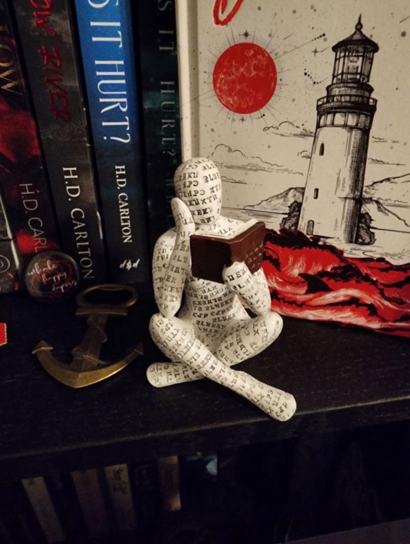 Modern Thinker Woman Sculpture 
