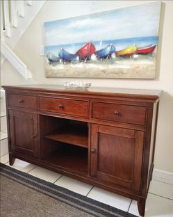 SOLID-WOOD-ENTRY-TABLE- DELIVERY AVAILABLE