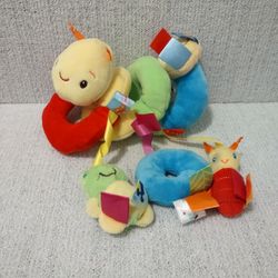Nuolux Kid Baby Crib Cot Pram Hanging Rattles Spiral Stroller & Car Seat Toy
