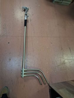 Lightstand, stainless steel c-stand