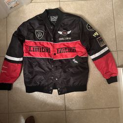 BRAND NEW LIMITED EDITION TWILL BOMBER JACKET SIZE S