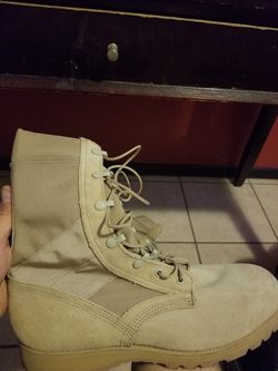 Military boots size 11.5