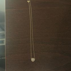 Pandora  With CZ Circle Collier Necklace 