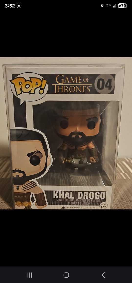 Funko Pop! Game of Thrones Khal Drogo #04