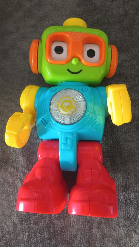 Playgo Robot Q Light Sound Sensory Toy for Toddlers and Up