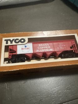 Tyco HO trains Brass Copper Aluminum Freight Carrier. 