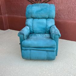 Teal Recliner