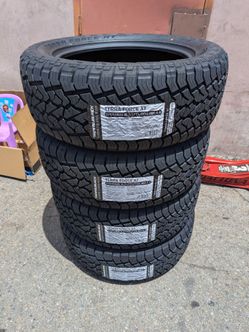275 55 20 ALL TERRAIN TIRES SILVERADO SUBURBAN AVALANCHE TAHOE SIERRA F150 RAM TITAN TUNDRA