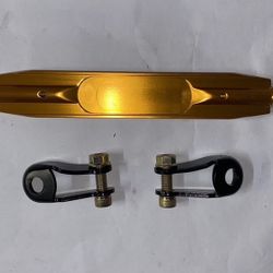 40Mm Aluminum Rear Lower Strut Bar gold for 89-98 Nissan 240Sx Silvia S13 S14